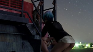 Max And Cloe Sneaky Sex At Abandonded Train Yard ■ Life Is Strange