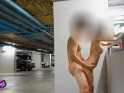 Outdoor parking lot So excited อย่างตื่นเต้นมากๆ กลางลานจอดรถ 5/16