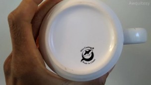 ASMR Teen Single Hand Unboxing of Stayhomehub Mug Pornhub Apparel Store Cup