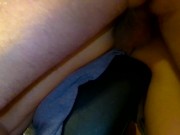 Cream pie bent over the couch heels fuck 10/16