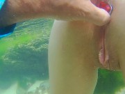 ANAL among Corals # Underwater Close Up SEX # Replace PLUG with DICK - Screenshot 11 of 16 - HD