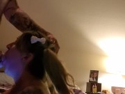 Daddy's  girl gets railed in the ass hard 11/16