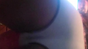Chubby ebony twerks with soaking wet pussy