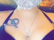 Can’t a girl just play with her boobies?