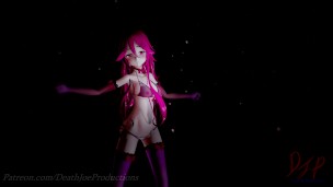 MMD R18 Nude Pink Yamakaze ( Wiggle Wiggle ) 121
