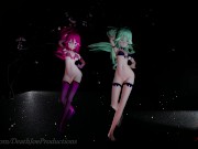 MMD R18 4k UHD Yamakaze ( Lisa Swalla ) 129 4/16