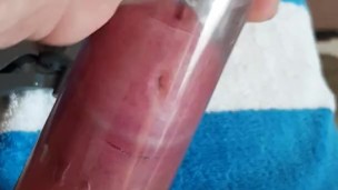 Cock pumping part 1 of 2 (small, medium, mushroom head cillinder)