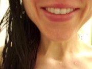 Tampon Insertion After My Shower 16/16