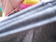 Happy Girl Pees In the Woods 5/16