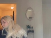 Blonde jewish pawg riding dildo add me on snapchat @madisxn777  for more 12/16