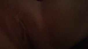 Guests were over so had to be extra quiet rubbing my clit