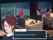 QLHS: Lewd teacher doing a footjob in the restaurant (Part 3) 6/16