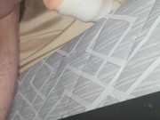 Enjoying my Fleshlight toy