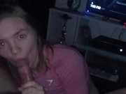 Cum on big natural tits POV 15/16