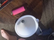 Saving my cum to freeze and mail to a cum slut.