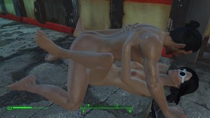 Fallout 4 porno video. Adult games. Persuaded the guy for romantic sex