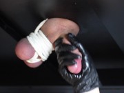 “The Milking Table” - bonded tied balls milked dry into vile 12/16