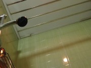 MORNING SHOWER PLAY MAKE ME CUM. WET T-SHIRT AND PERFECT BODY IN SOAP. 1/16