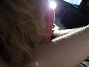 Blonde Step Sister Quick Blow POV 10/16