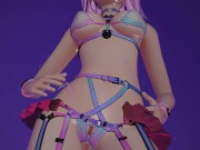 MMD R18 4k UHD Bondage Bikini Misaka Rose - Vibrations - 1068 1/16
