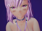 MMD R18 4k UHD Bondage Bikini Misaka Rose - Vibrations - 1068 15/16