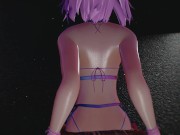 MMD R18 4k UHD Bondage Bikini Misaka Rose - Vibrations - 1068 5/16