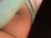 Sucking and teasing 