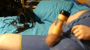 Pup cums on the Venus