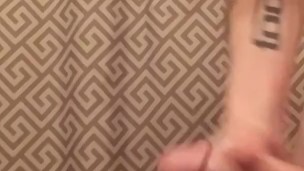 Pumping Out a Cumshot.