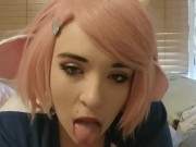 Thicc cowgirl sucks your cock(POV)