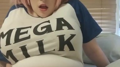 Chubby cowgirl rides your dick (POV)