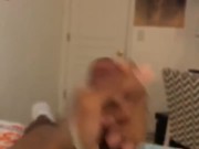 Cumming huge load after edging