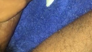 Jerking out a fat load