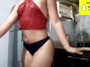 Big Ass Teen Fucking a Cucumber
