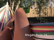 Masturbating camel toe with the bikini in public 2/16