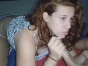 meia-irmã me acordou e me pediu para gozar em sua boca parte 3 4/16