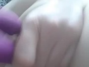 HOT AF SNAPCHAT SEX: Cumming HARD and LOUD on my toy 11/16