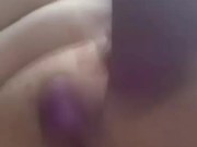 HOT AF SNAPCHAT SEX: Cumming HARD and LOUD on my toy 6/16