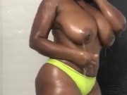 Taking A Hot Shower To Wash All My Sins