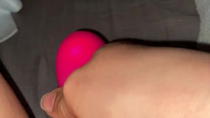 POV Soaking Wet Messy Orgasm with Vibrator (Very Creamy Ending)
