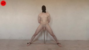 Stimulated until Orgasm - Anal Probe Vibrator Femdom Spreader Bar Prostate