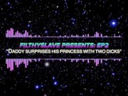 SEXY DEEP ASMR DADDY SURPRISES HIS PRINCESS w TWO DICKS - DM MY IG: @creampieslavery 11/16