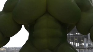kaiju flexes