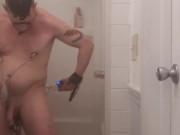 CBT and Restraints with time locks in the shower