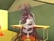 BIG TIT DEMON LIKES TO BE COVERED BY SEMEN 3D HENTAI