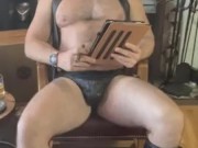 Stroking my cock while reading a short erotic story 2/16