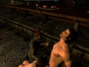 Merchant fucked hard! | Skyrim Adult Mod 2/16