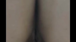 Girl with big ass peeing at work