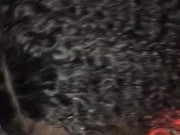 Freaky ebony bbw housekeeper surprises bbc guest with sloppy head 4/16