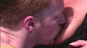 rough oiled fisting with my stepmom
